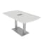 Skutchi Designs 33.5 in W, 69.5 in L, 29 in H, Engineered Wood Top, White HAR-AREC-34X70-DOU-ELEC-WHCYPRESS - alternate 1